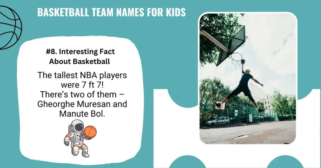 Basketball Team Names For Kids