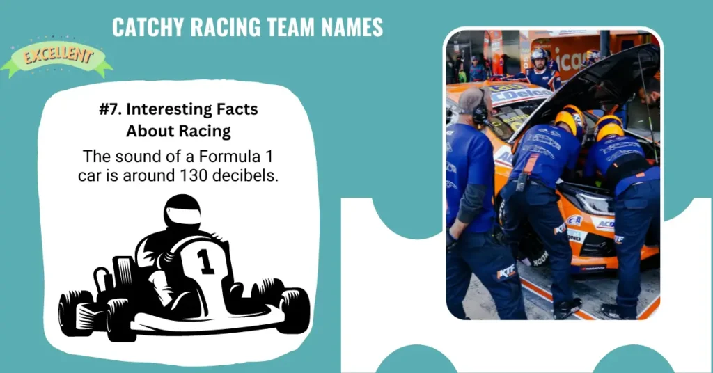 Catchy Racing Team Names