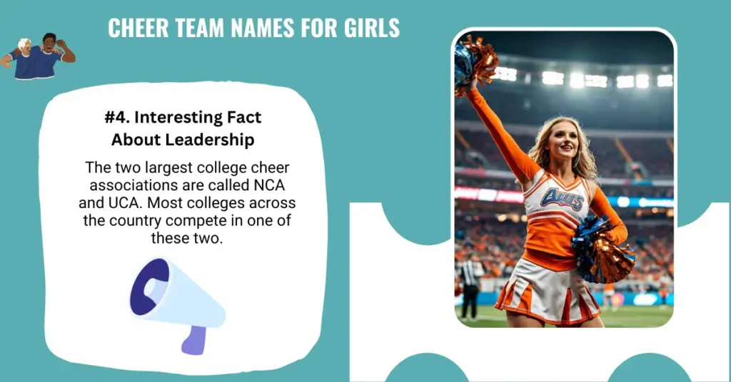 Cheer Team Names for Girls