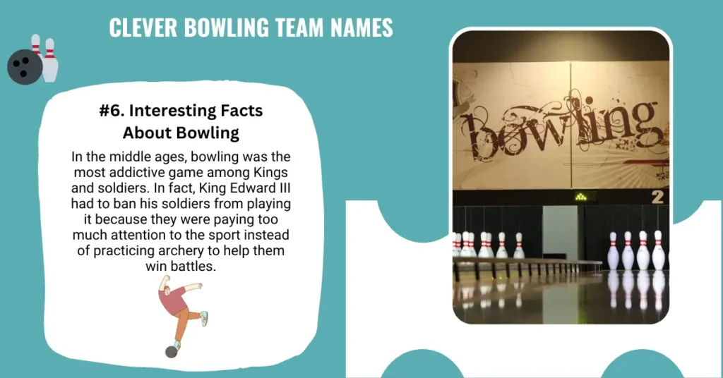 Clever Bowling Team Names