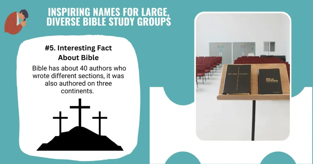 Inspiring Names for Large, Diverse Bible Study Groups