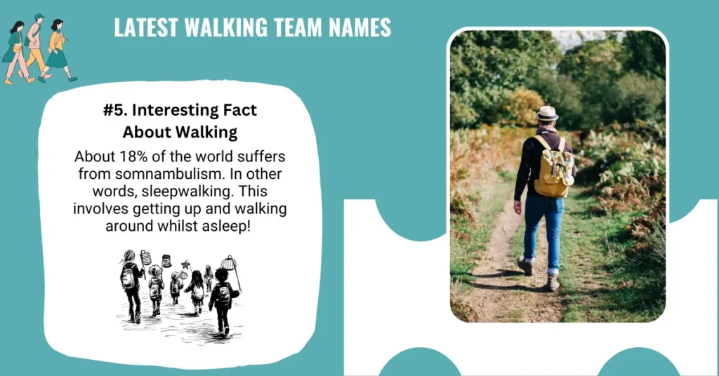 Latest Walking Team Names