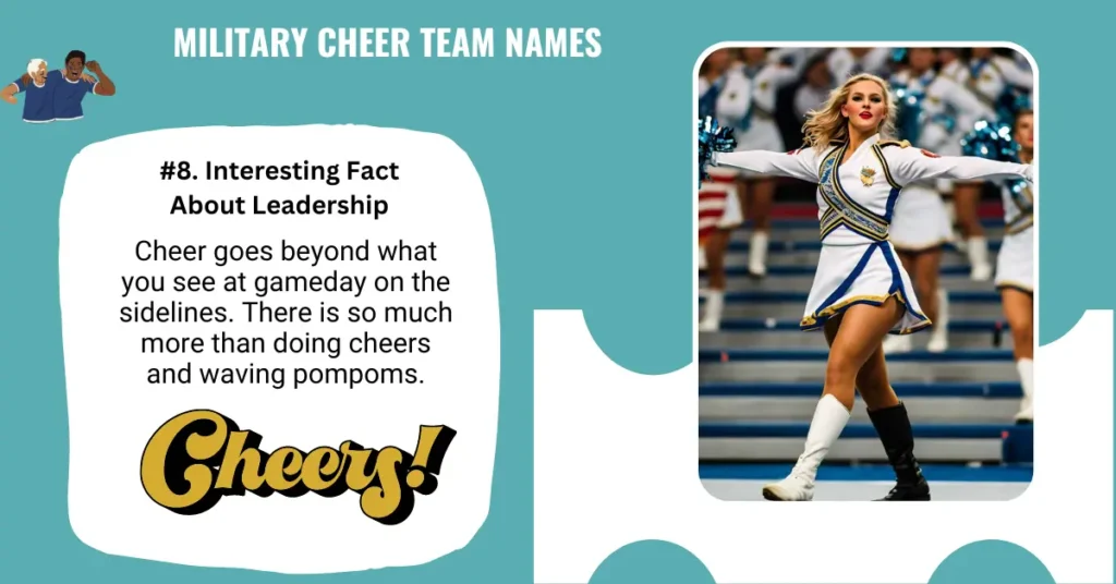 Military Cheer Team Names