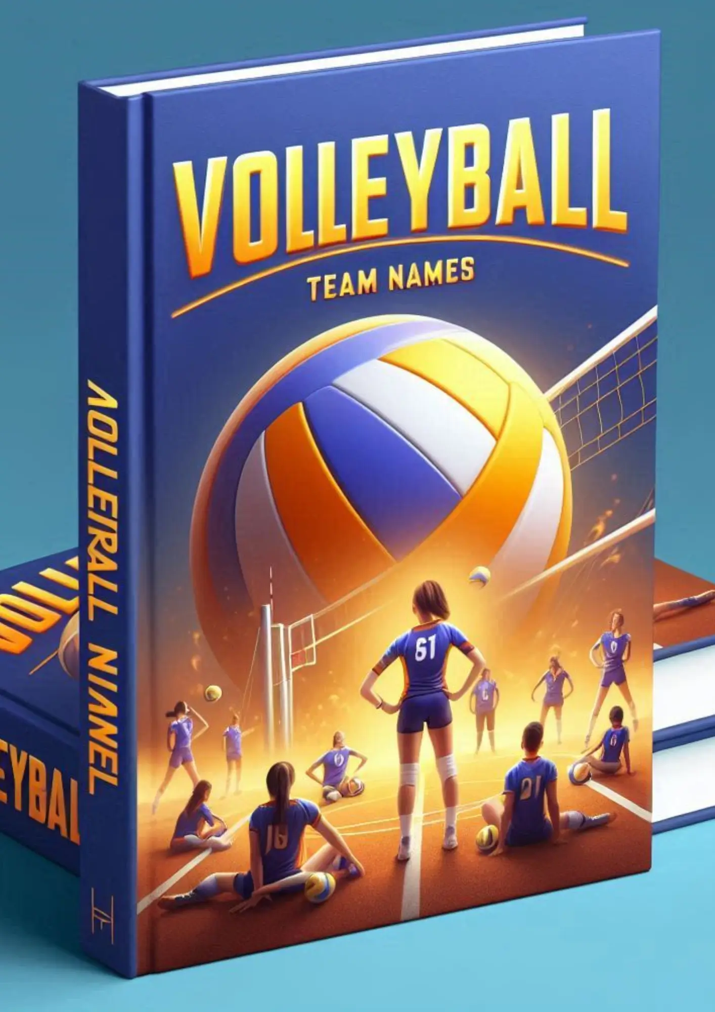 Volleyball Team names by proteamname ebook cover