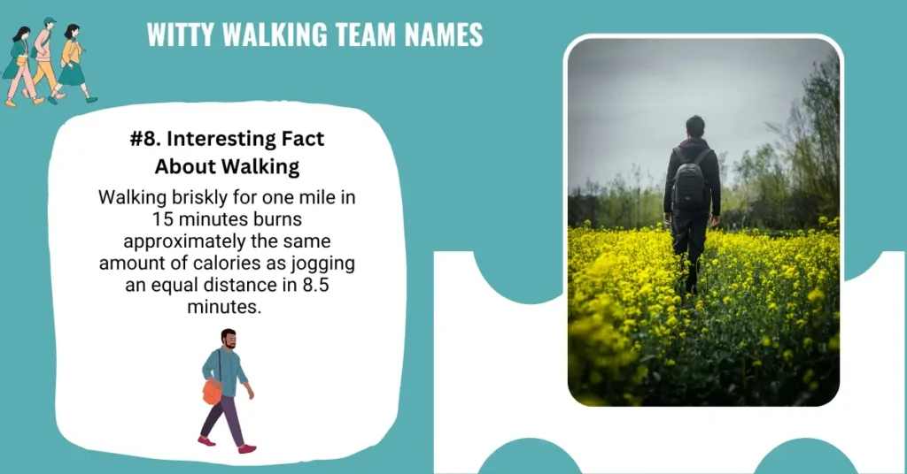 Witty Walking Team Names