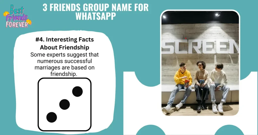 3 Friends Group Name For WhatsApp