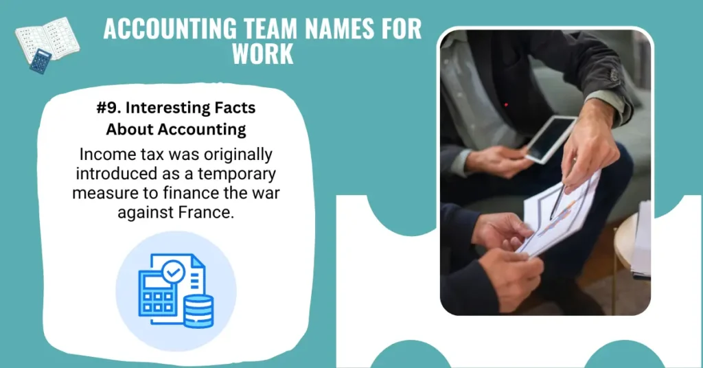 Accounting Team Names For Work