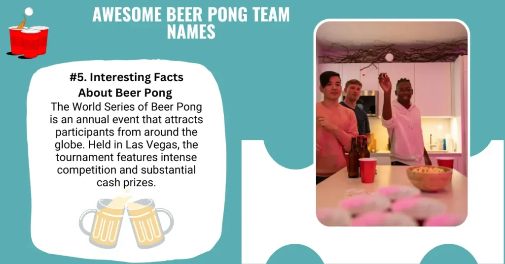 Awesome Beer Pong Team Names