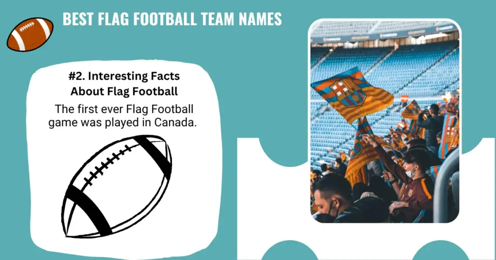  Best Flag Football Team Names