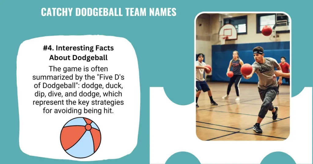 Catchy Dodgeball Team Names