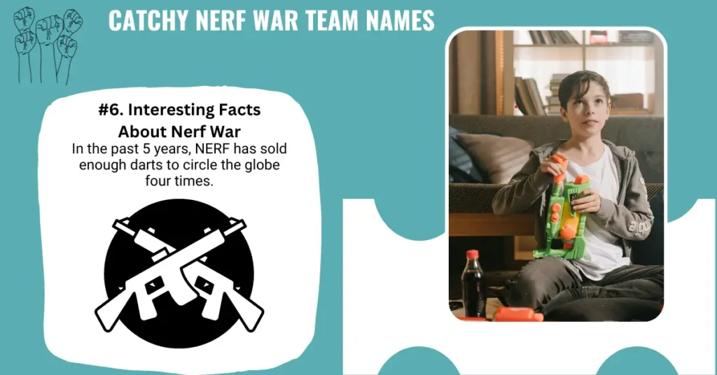 Catchy Nerf War Team Names