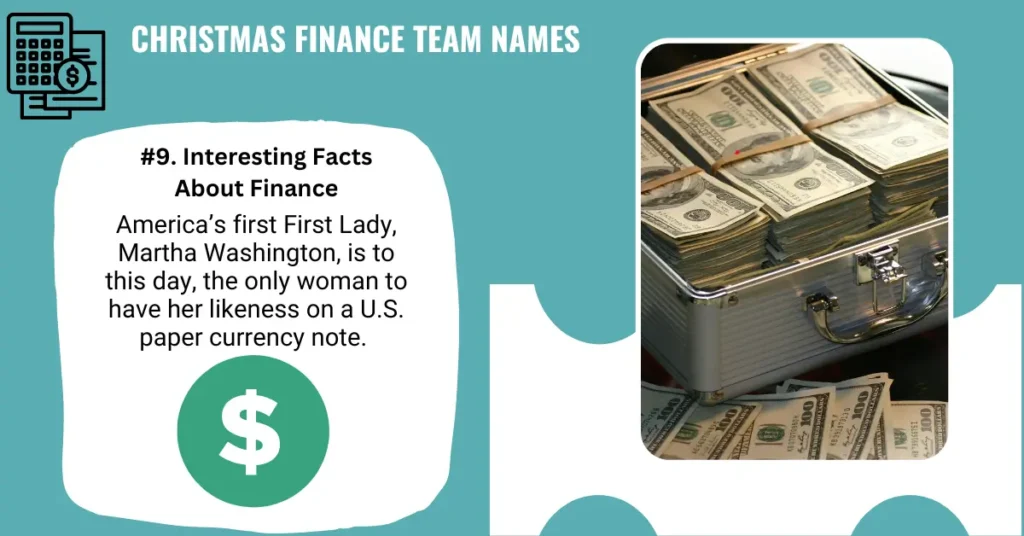 Christmas Finance Team Names