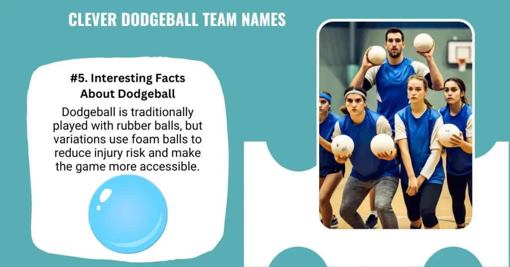 Clever Dodgeball Team Names