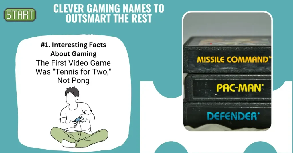 Clever Gaming Names to Outsmart the Rest