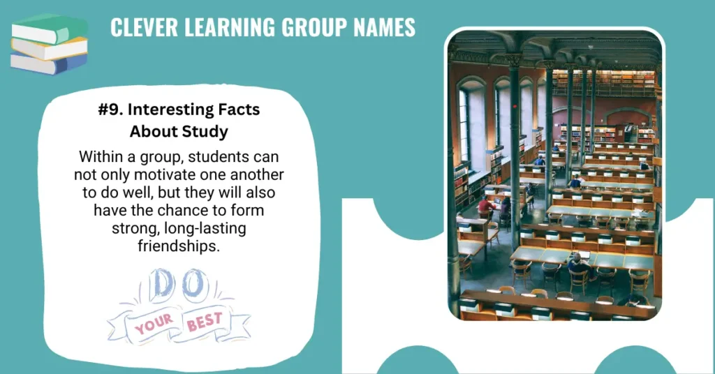 Clever Learning Group Names