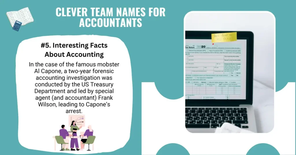 Clever Team Names For Accountants