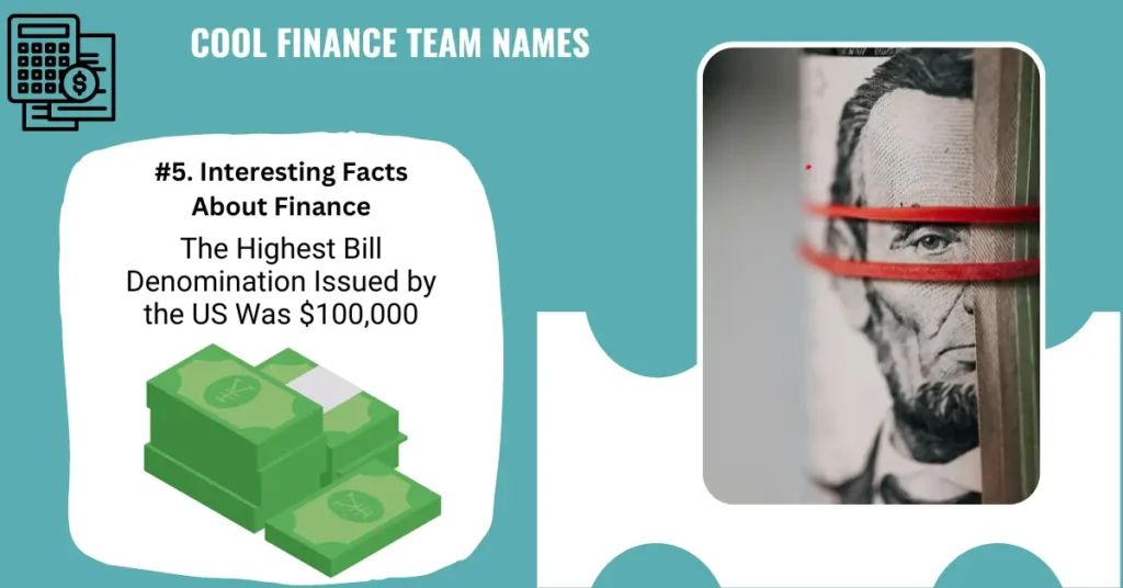  Cool Finance Team Names