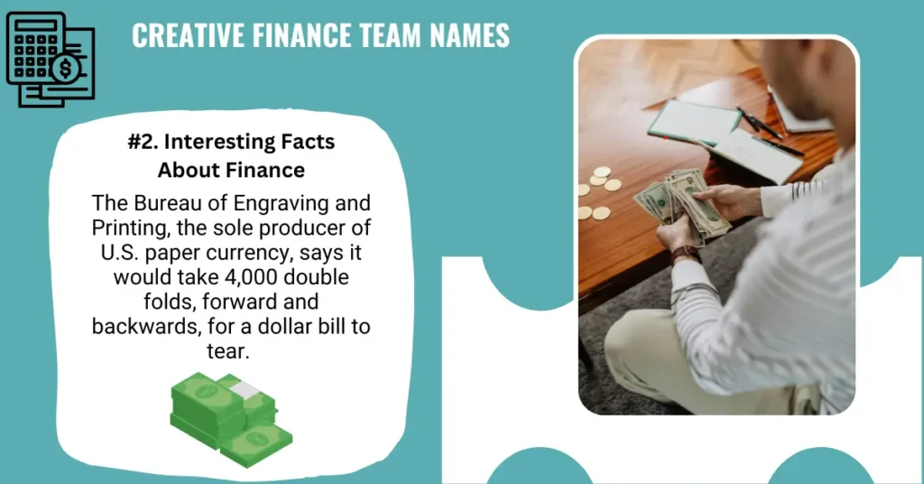 Creative Finance Team Names