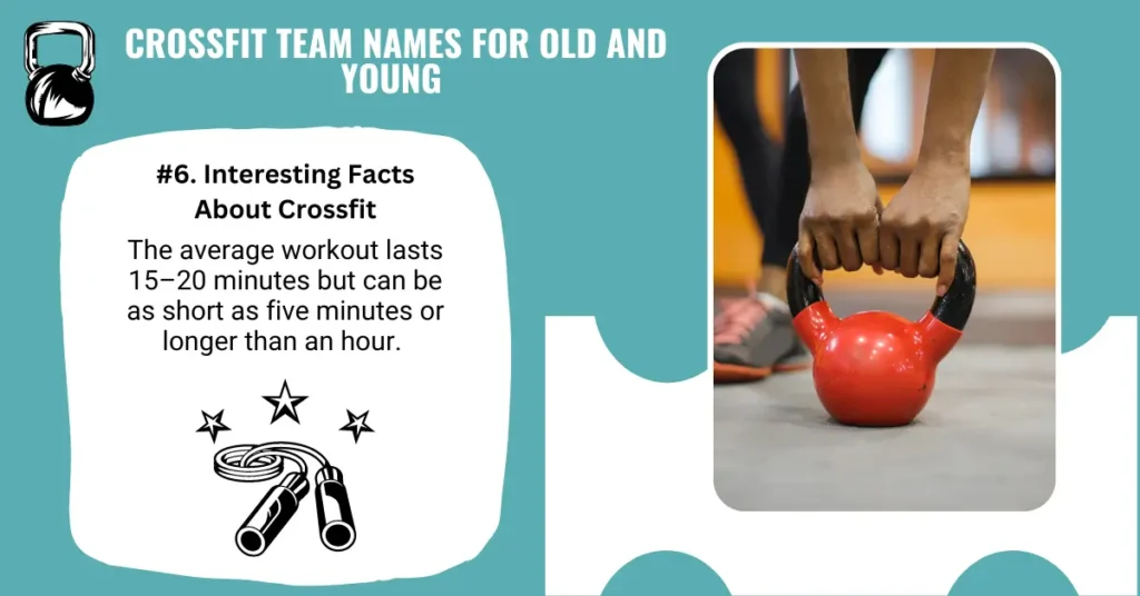 CrossFit Team Names For Old And Young 