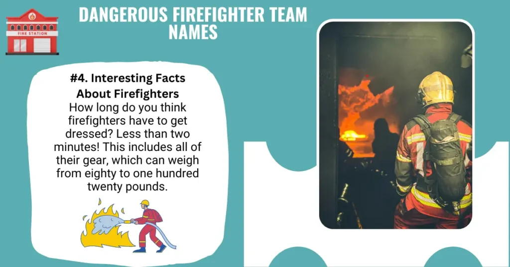 Dangerous Firefighter Team Names