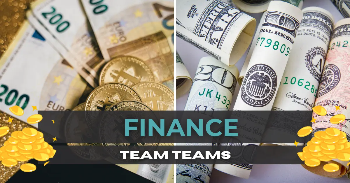 finance team names