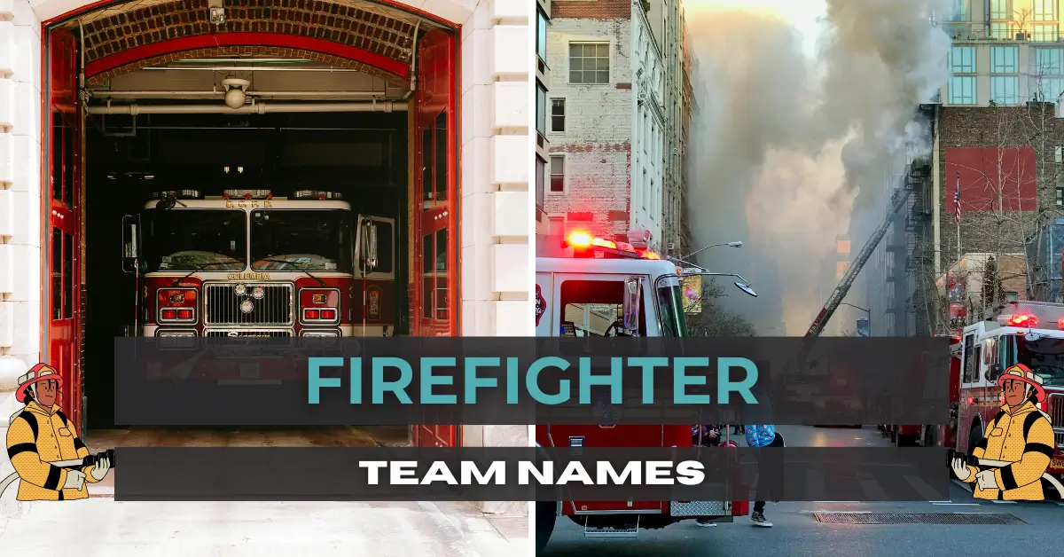 firefighter team names