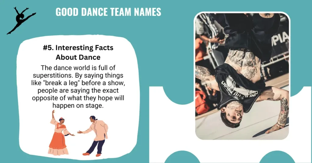 Good Dance Team Names