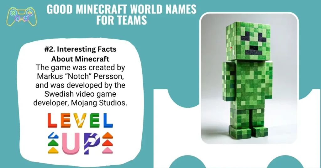 Good Minecraft World Names For Teams