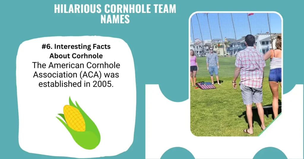 Hilarious Cornhole Team Names