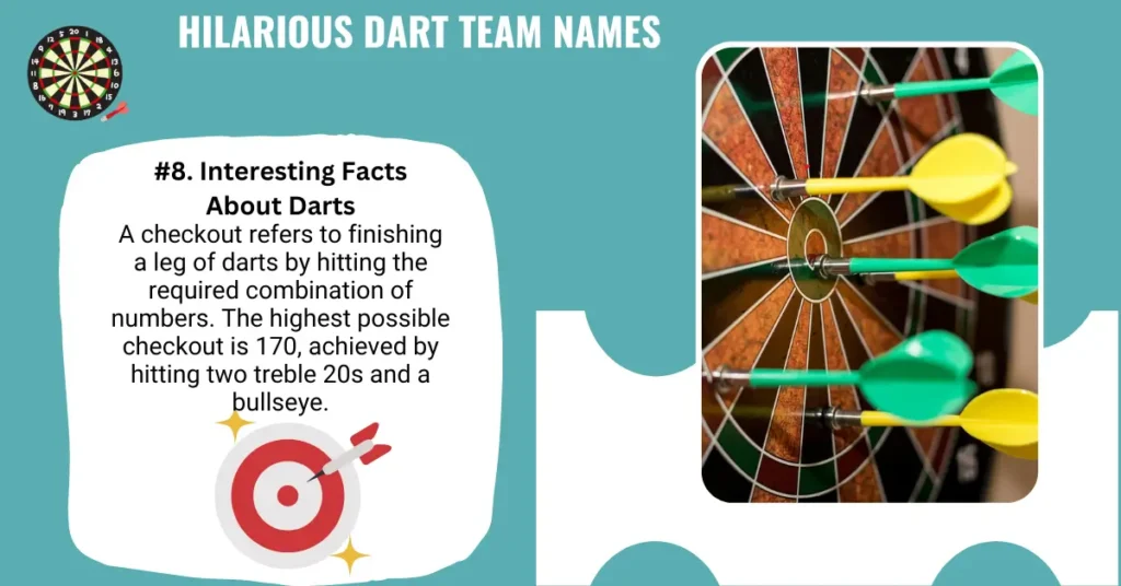 Hilarious Dart Team Names 