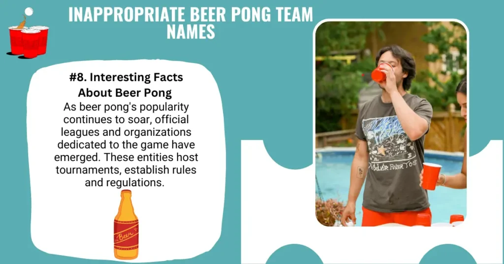 Inappropriate Beer Pong Team Names