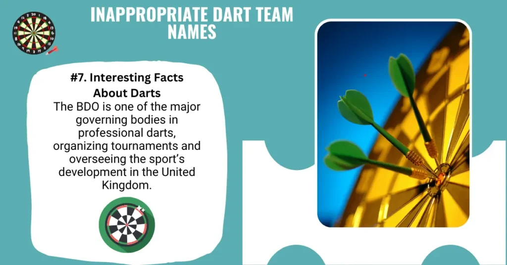 Inappropriate Dart Team Names