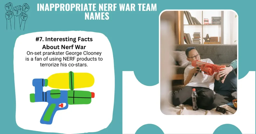 Inappropriate Nerf War Team Names