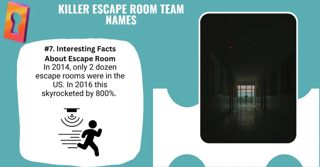 Killer Escape Room Team Names