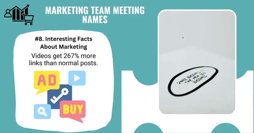 Marketing Team Meeting Names