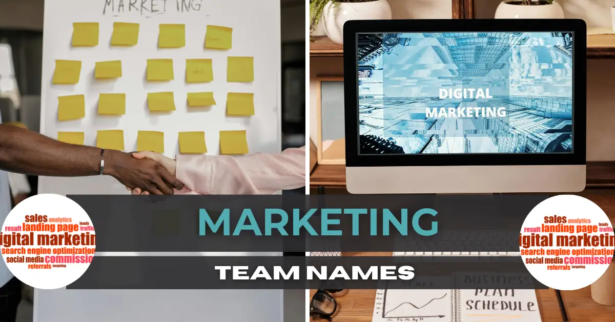 marketing team names