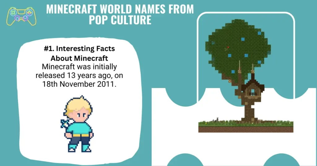 Minecraft World Names From Pop Culture