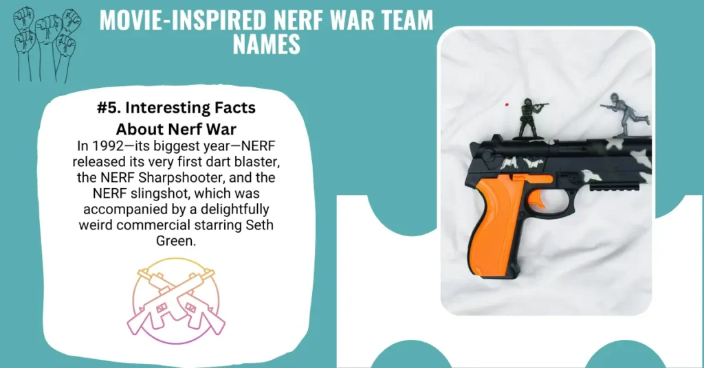 Movie-Inspired Nerf War Team Names