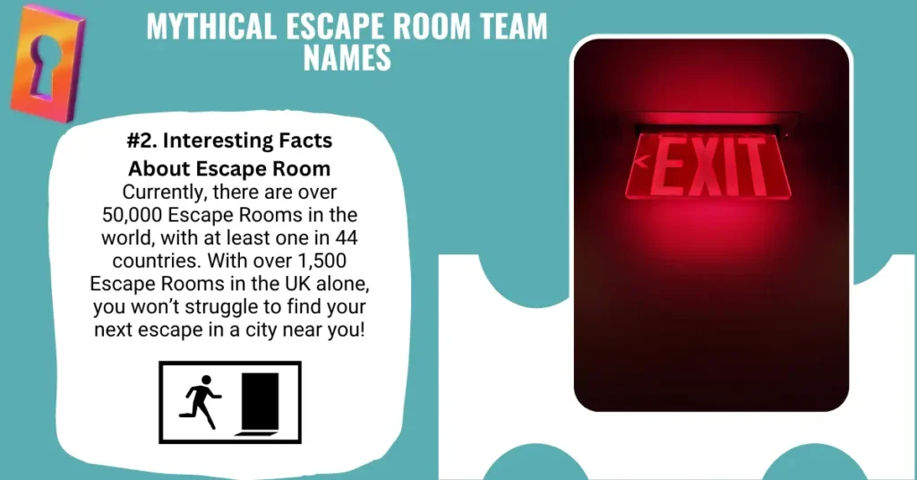 Mythical Escape Room Team Names