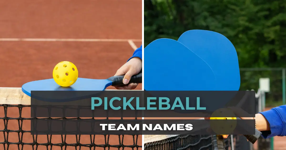 Interesting Pickleball Team Names That Will Spice Up Game