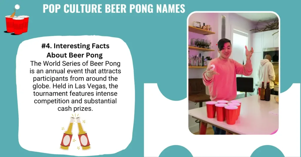 Pop Culture Beer Pong Names