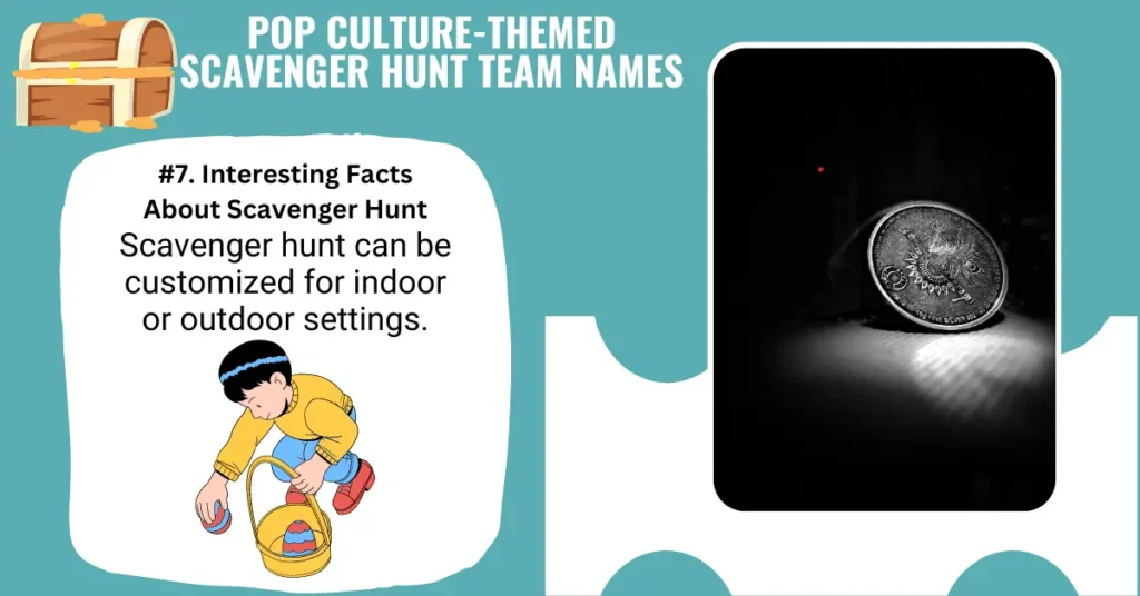 Pop Culture-Themed Scavenger Hunt Team Names