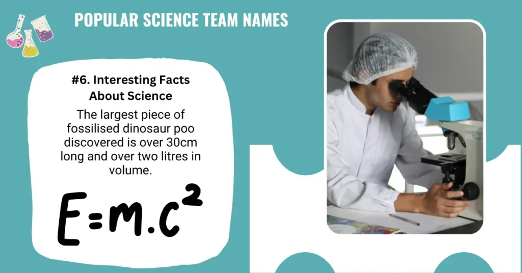 Popular Science Team Names