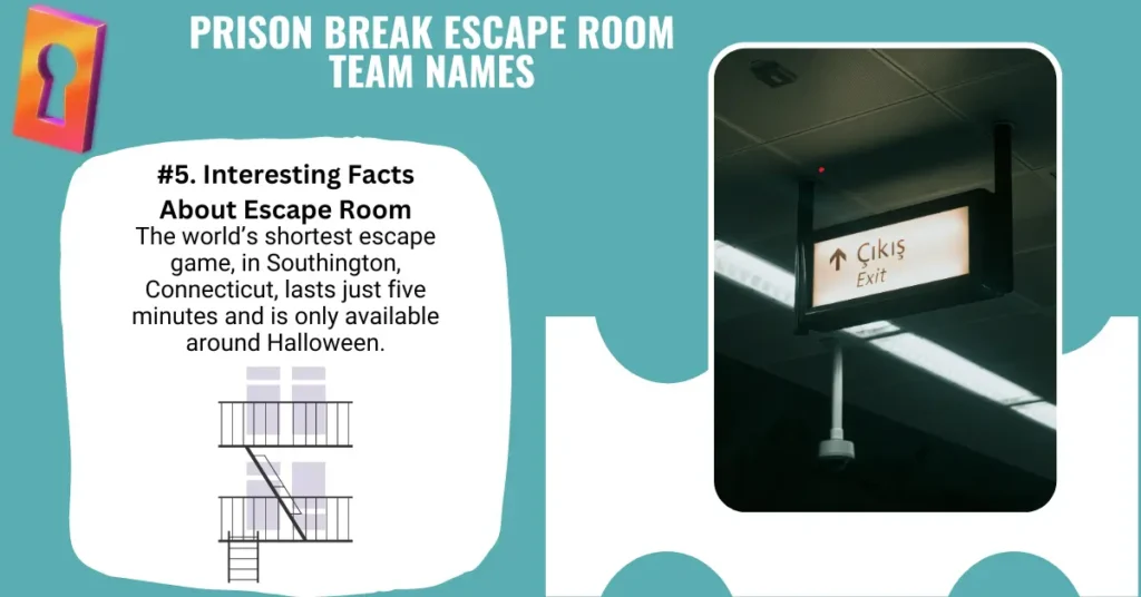 Prison Break Escape Room Team Names