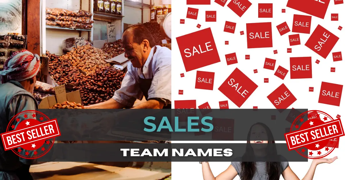 sales team names