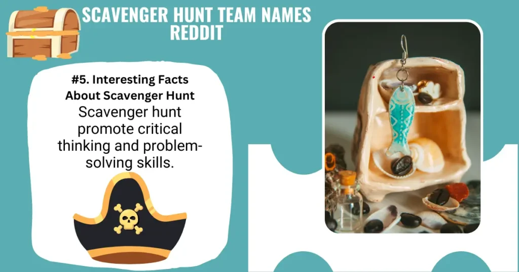 Scavenger Hunt Team Names Reddit