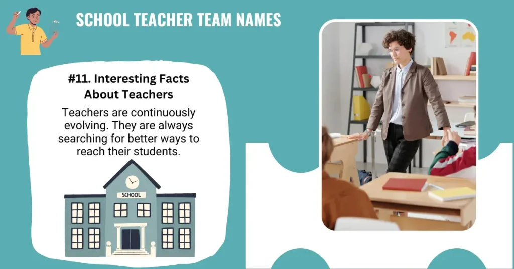 School Teacher Team Names