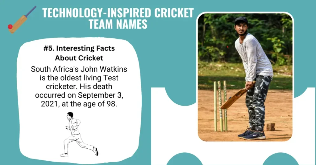 Technology-Inspired Cricket Team Names