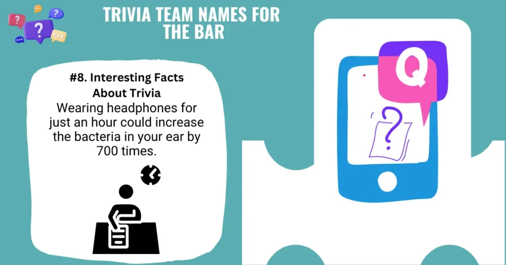 Trivia Team Names For The Bar