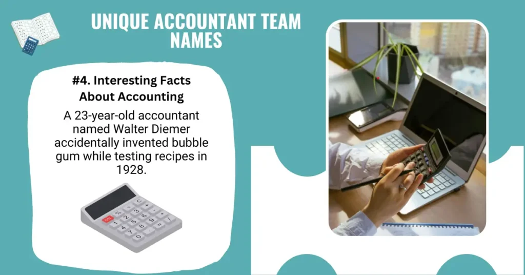 Unique Accountant Team Names